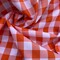 1 Yard Checkered Gingham Polyester Fabric 60 Inch Width for Sewing Projects